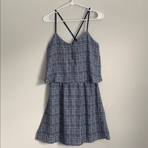 Layered, Crisscross-backed Summer Dress